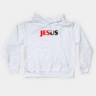 Jesus loves us Kids Hoodie